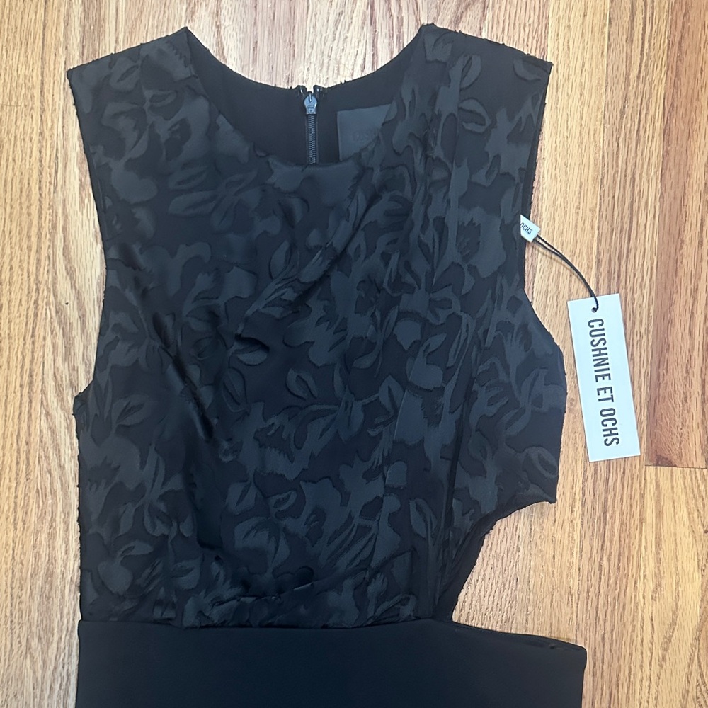 Cushnie Et Ochs Elegant Black Sleeveless Dress - Picture 2 of 7